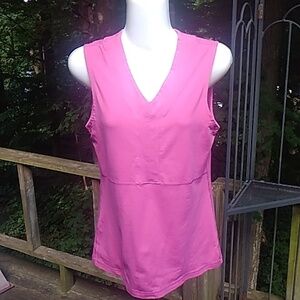 2/25 Lululemon Vintage Pink V Neck Tank Top Size 8 EUC